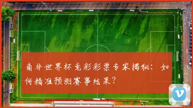 南非世界杯竞彩彩票专家揭秘:如何精准预测赛事结果?